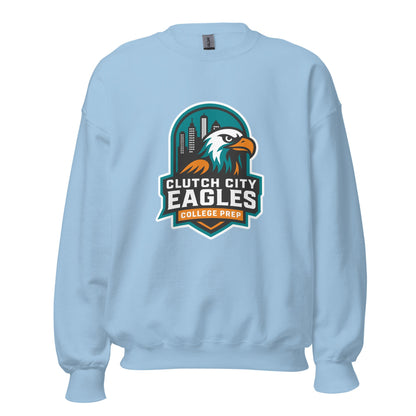 Classic | Sweatshirt | Clutch City College Prep | Shield Logo