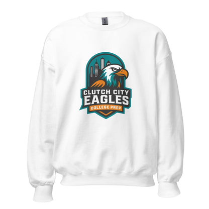 Classic | Sweatshirt | Clutch City College Prep | Shield Logo