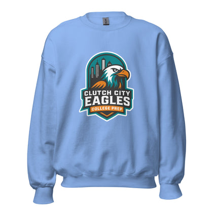 Classic | Sweatshirt | Clutch City College Prep | Shield Logo