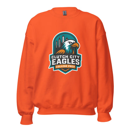 Classic | Sweatshirt | Clutch City College Prep | Shield Logo