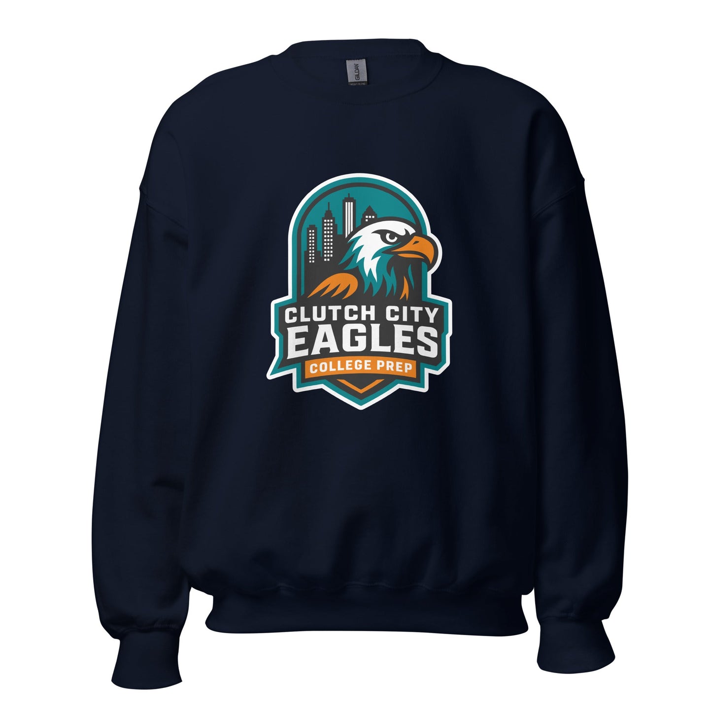 Classic | Sweatshirt | Clutch City College Prep | Shield Logo
