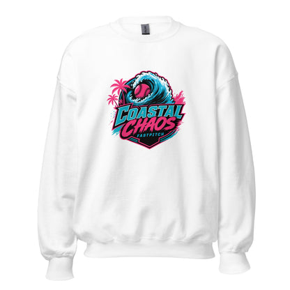 Classic | Sweatshirt | Coastal Chaos Fastpitch | Emblem Logo