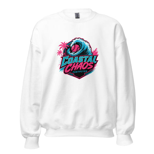 Classic | Sweatshirt | Coastal Chaos Fastpitch | Emblem Logo