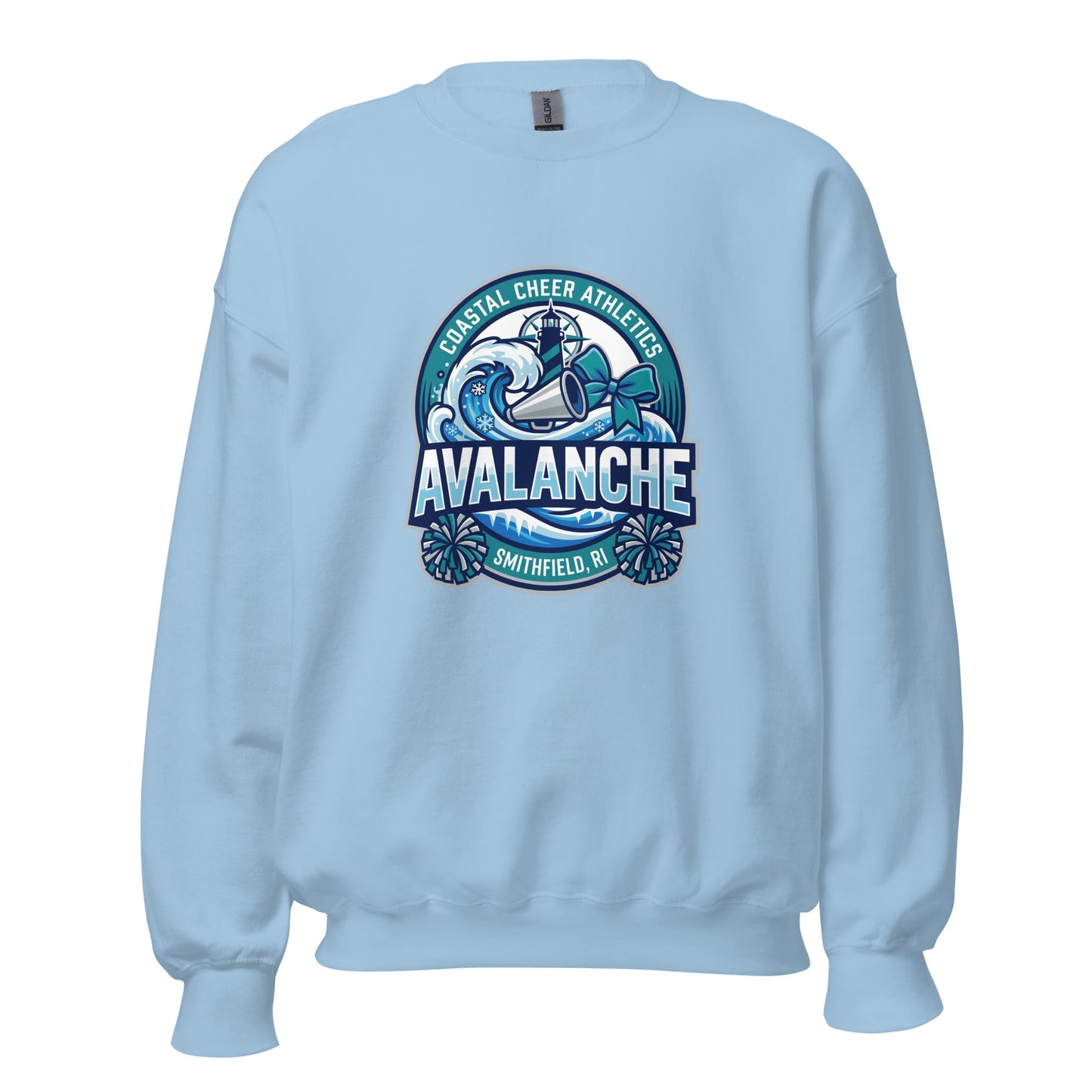 Classic | Sweatshirt | Coastal Cheer Athletics Avalanche