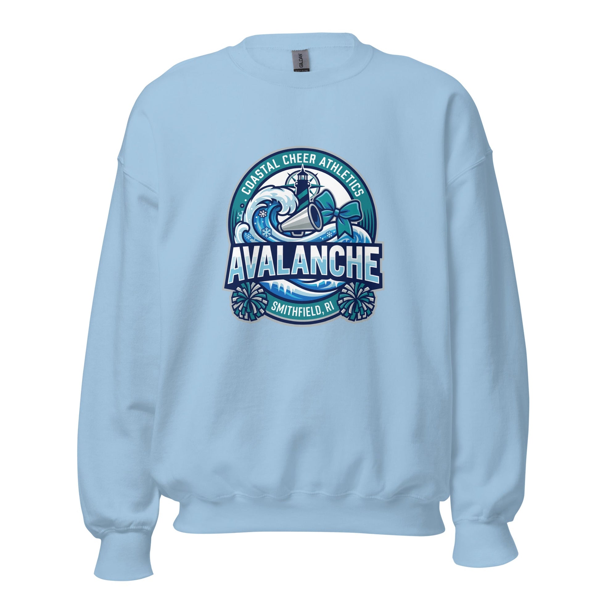 Classic | Sweatshirt | Coastal Cheer Athletics Avalanche