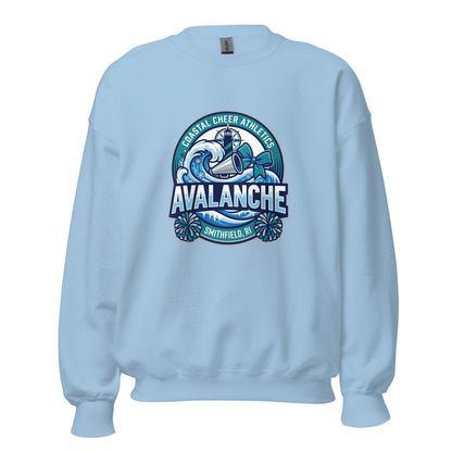 Classic | Sweatshirt | Coastal Cheer Athletics Avalanche