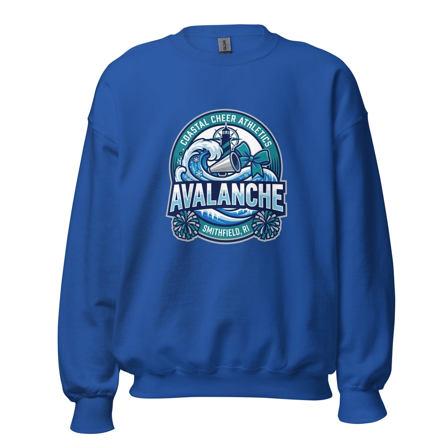 Classic | Sweatshirt | Coastal Cheer Athletics Avalanche
