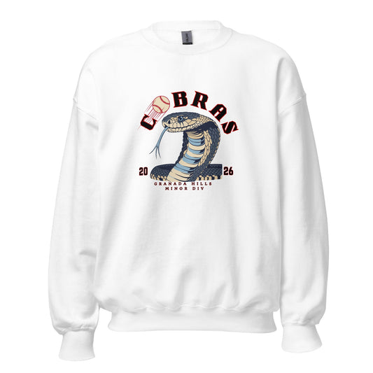 Classic | Sweatshirt | Cobras '26 | Minor Div Logo