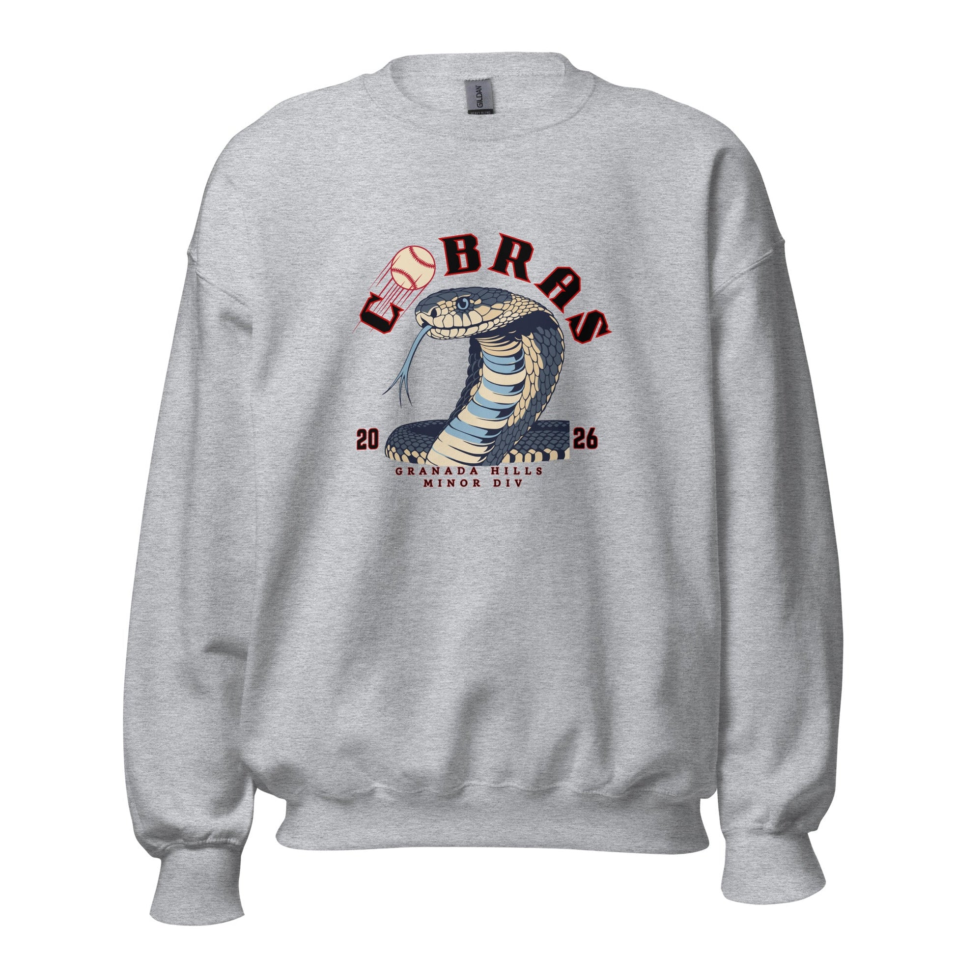 Classic | Sweatshirt | Cobras '26 | Minor Div Logo