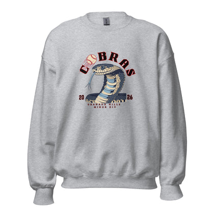 Classic | Sweatshirt | Cobras '26 | Minor Div Logo