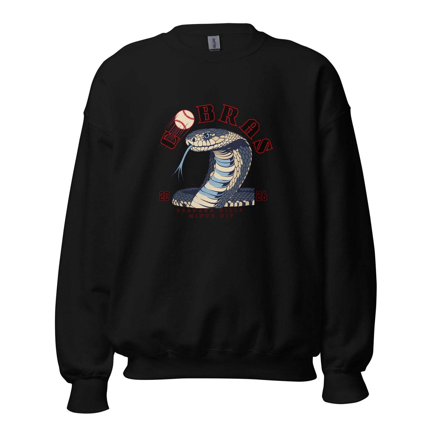 Classic | Sweatshirt | Cobras '26 | Minor Div Logo