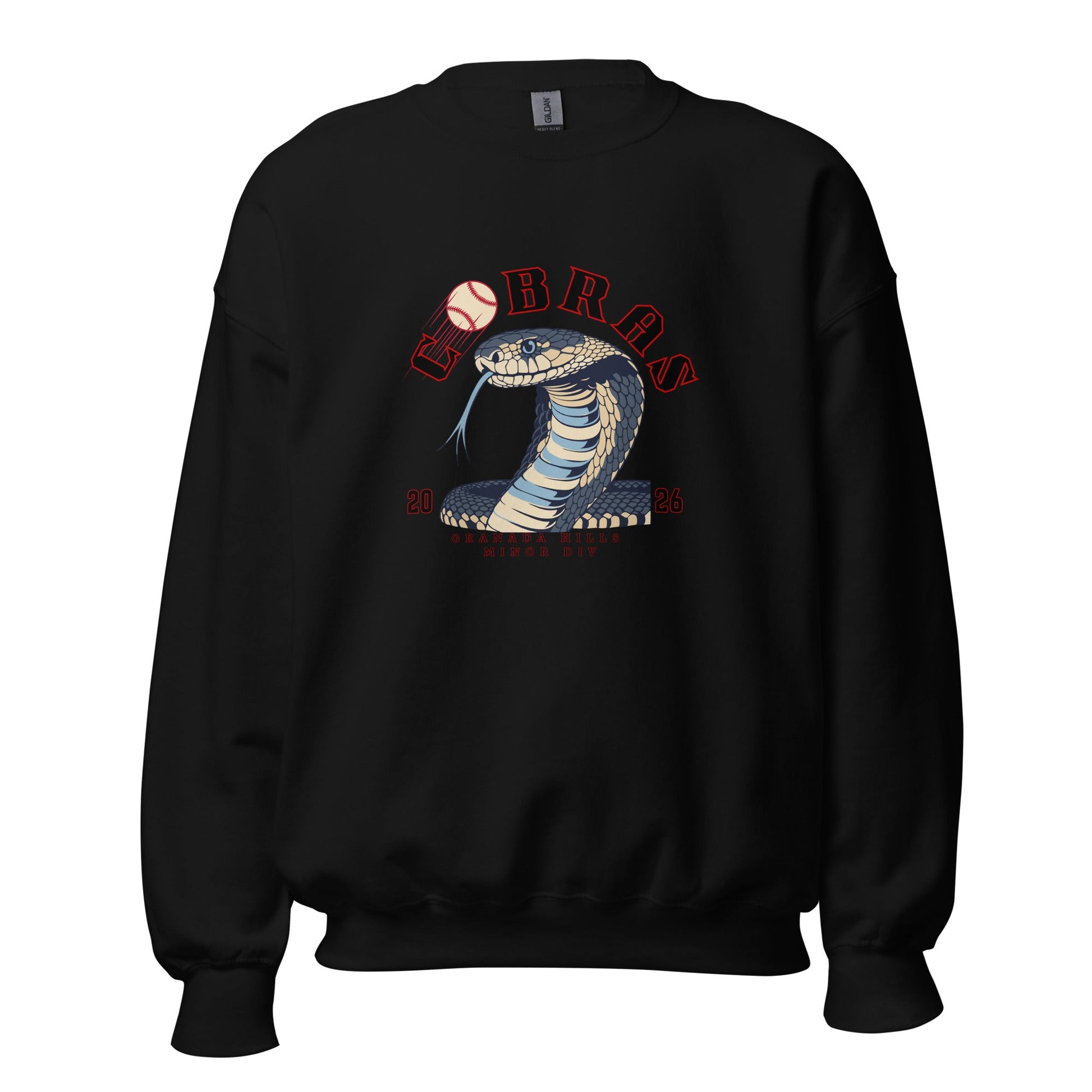 Classic | Sweatshirt | Cobras '26 | Minor Div Logo