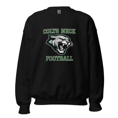 Classic | Sweatshirt | Colts Neck Cougars | Youth Tackle Football (AYF) | Green Predator Logo
