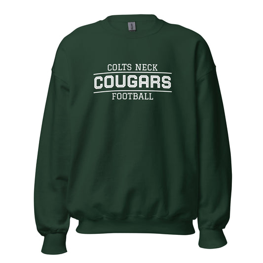 Classic | Sweatshirt | Colts Neck Cougars | Youth Tackle Football (AYF) | Script Logo