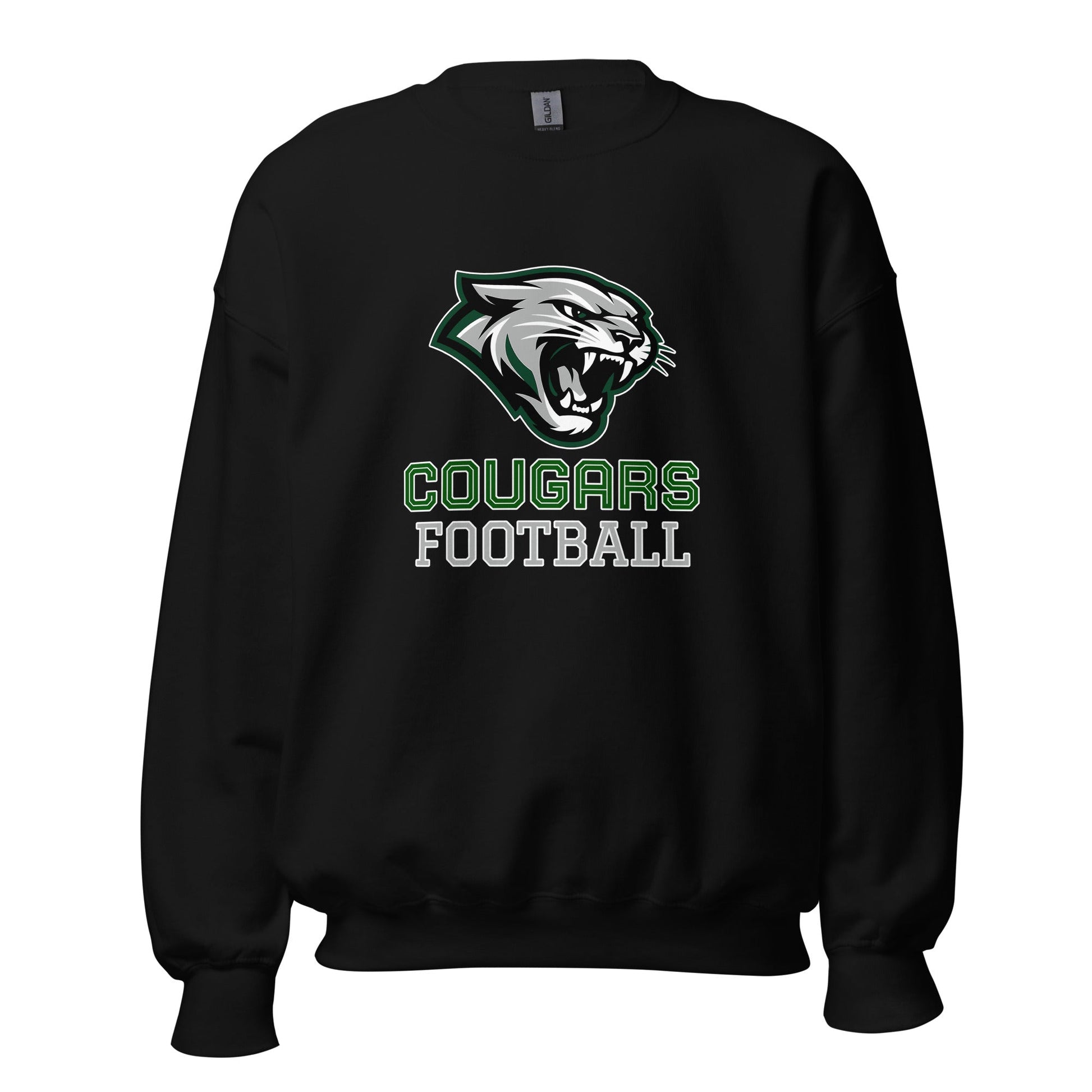 Classic | Sweatshirt | Colts Neck Cougars | Youth Tackle Football (AYF) | Strike Mascot Logo