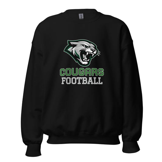 Classic | Sweatshirt | Colts Neck Cougars | Youth Tackle Football (AYF) | Strike Mascot Logo