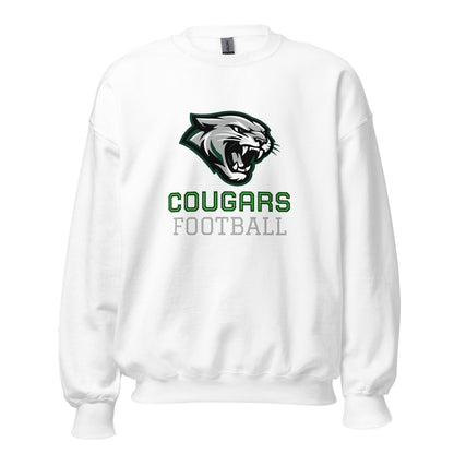 Classic | Sweatshirt | Colts Neck Cougars | Youth Tackle Football (AYF) | Strike Mascot Logo