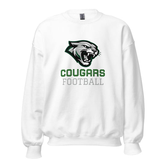 Classic | Sweatshirt | Colts Neck Cougars | Youth Tackle Football (AYF) | Strike Mascot Logo