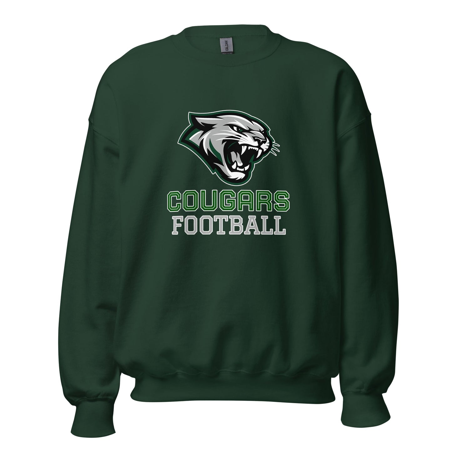Classic | Sweatshirt | Colts Neck Cougars | Youth Tackle Football (AYF) | Strike Mascot Logo