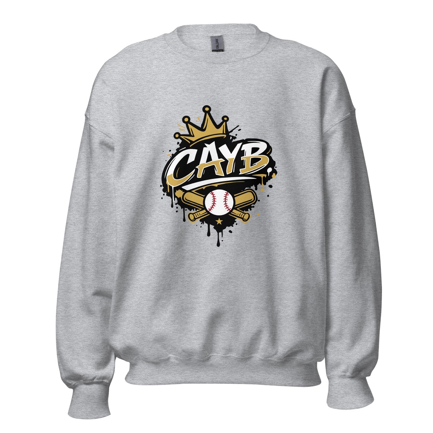 Classic | Sweatshirt | Conroe Area Youth Baseball | Crown Logo