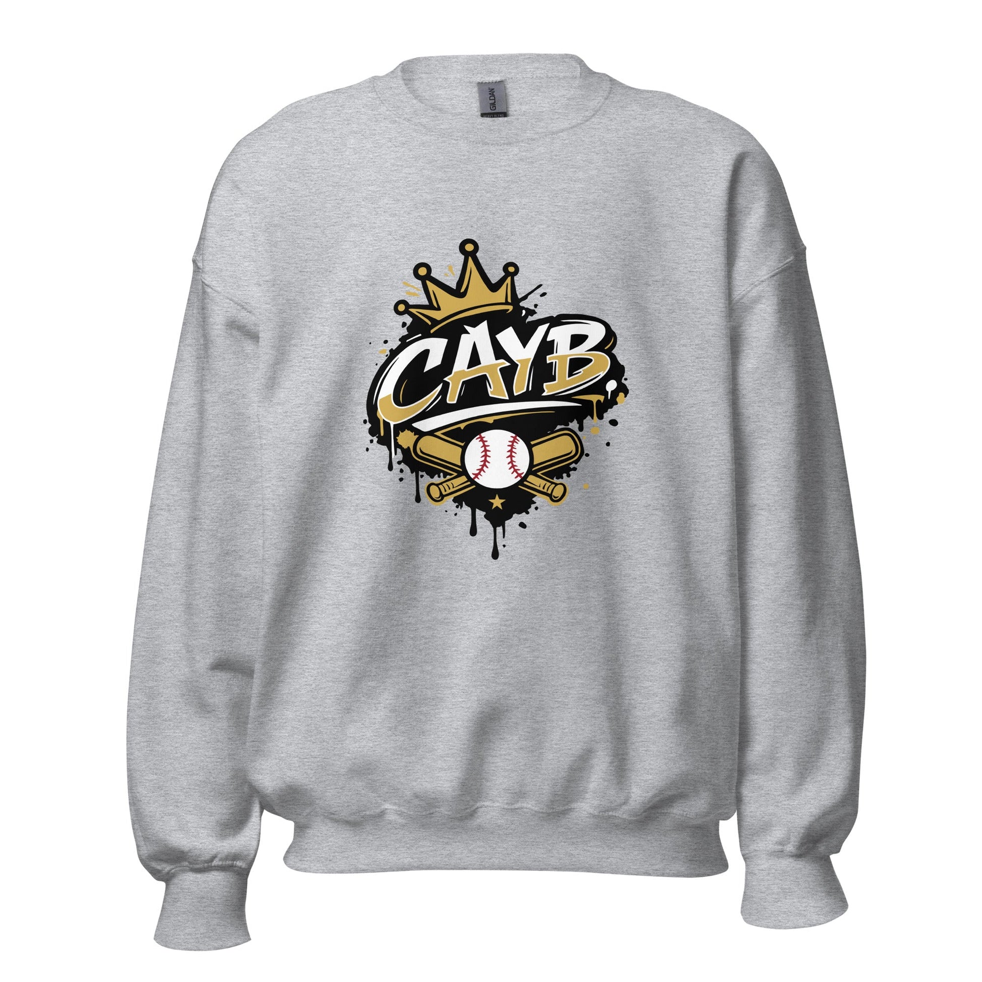 Classic | Sweatshirt | Conroe Area Youth Baseball | Crown Logo