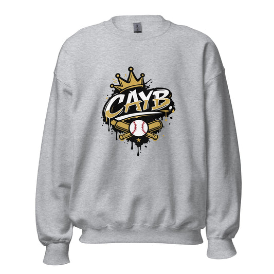 Classic | Sweatshirt | Conroe Area Youth Baseball | Crown Logo