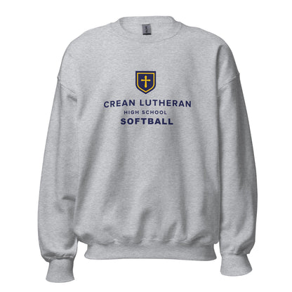 Classic | Sweatshirt | Crean Lutheran Softball | CLHS SB Logo