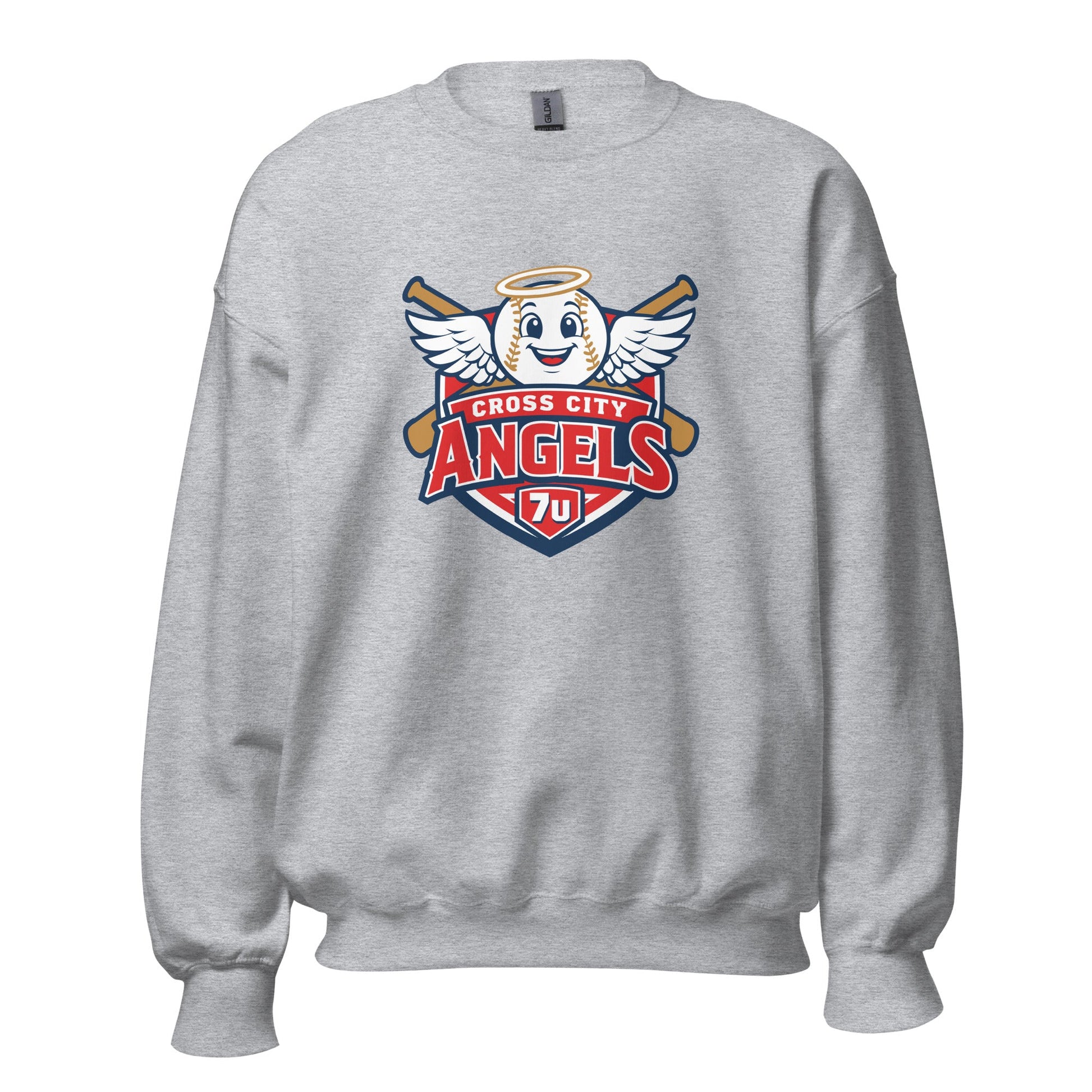 Classic | Sweatshirt | Cross City Angels | Shield Logo
