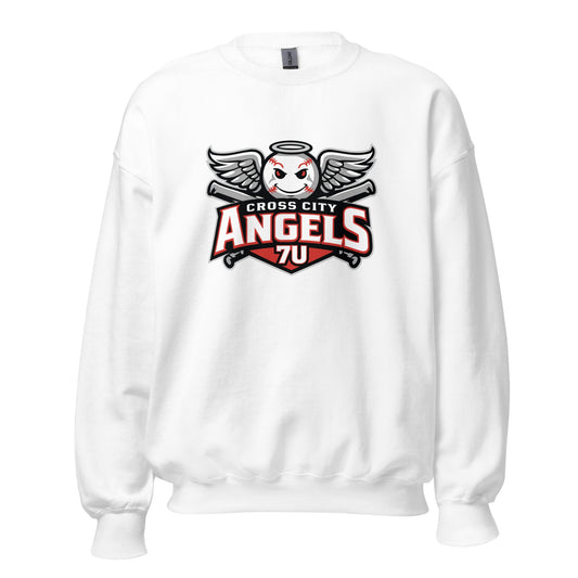 Classic | Sweatshirt | Cross City Angels | Winged Guardian Logo