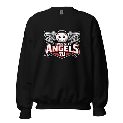 Classic | Sweatshirt | Cross City Angels | Winged Guardian Logo