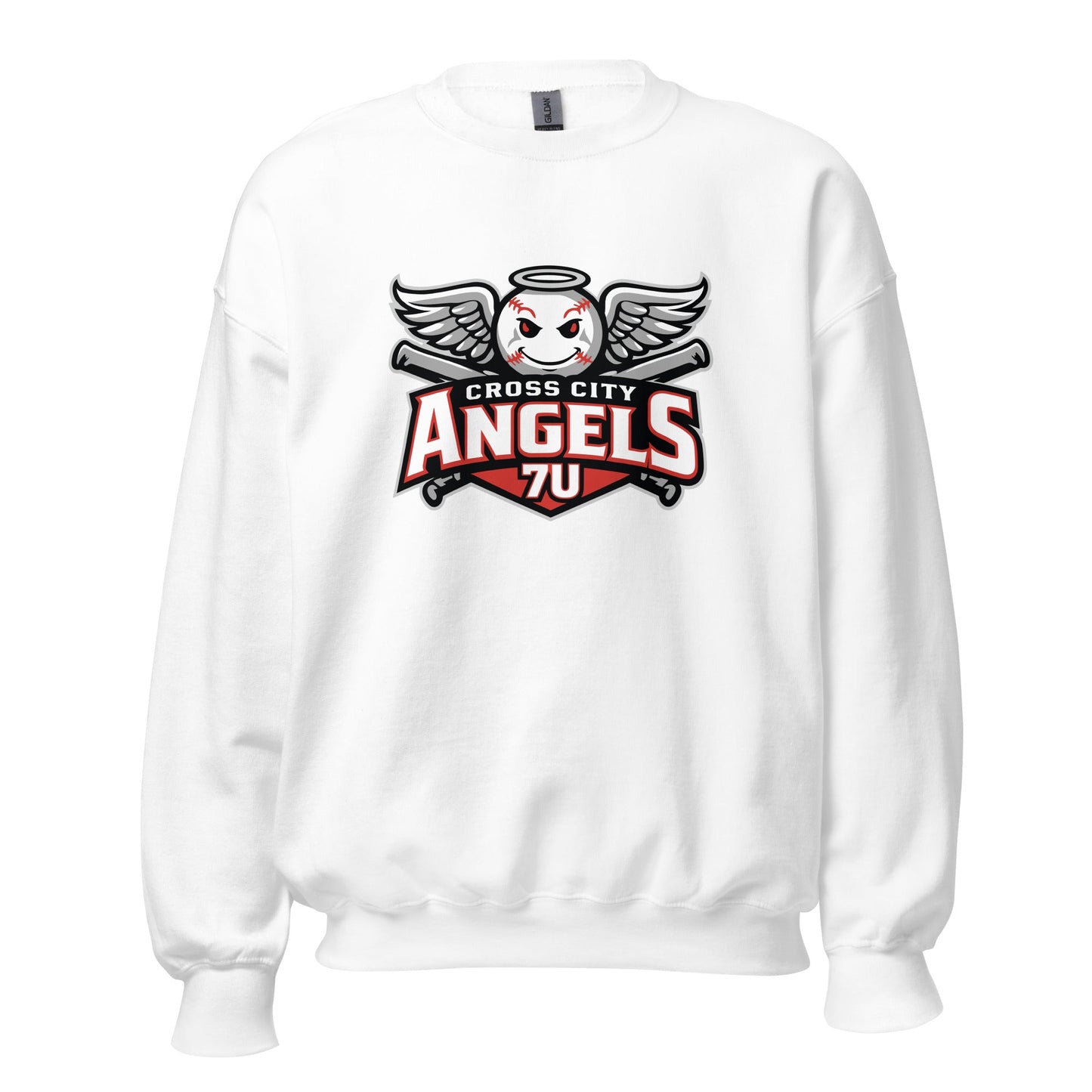 Classic | Sweatshirt | Cross City Angels | Winged Guardian Logo