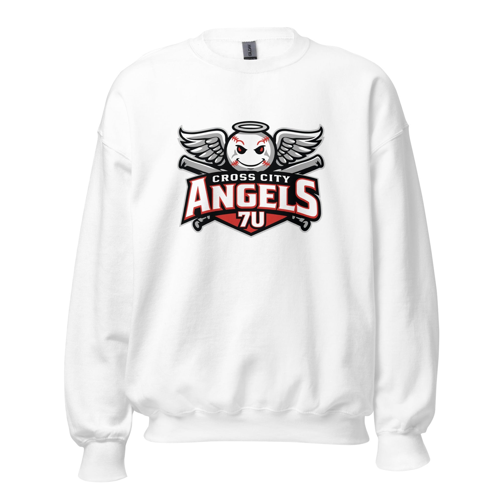 Classic | Sweatshirt | Cross City Angels | Winged Guardian Logo