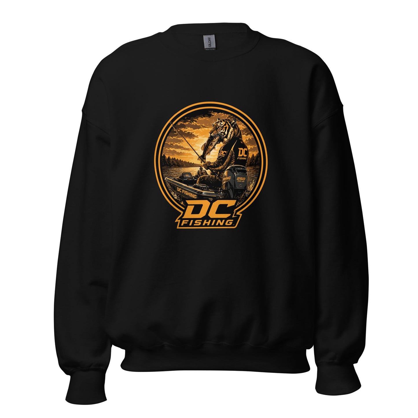 Classic | Sweatshirt | DeKalb Fishing Team | Badge Logo