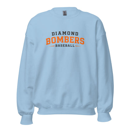 Classic | Sweatshirt | Diamond Bombers | Modern Script Logo