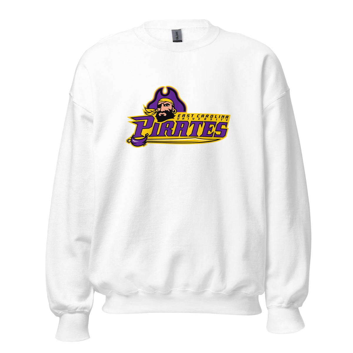 Classic | Sweatshirt | ECU Club Womens Lacrosse | Pirate Emblem Logo