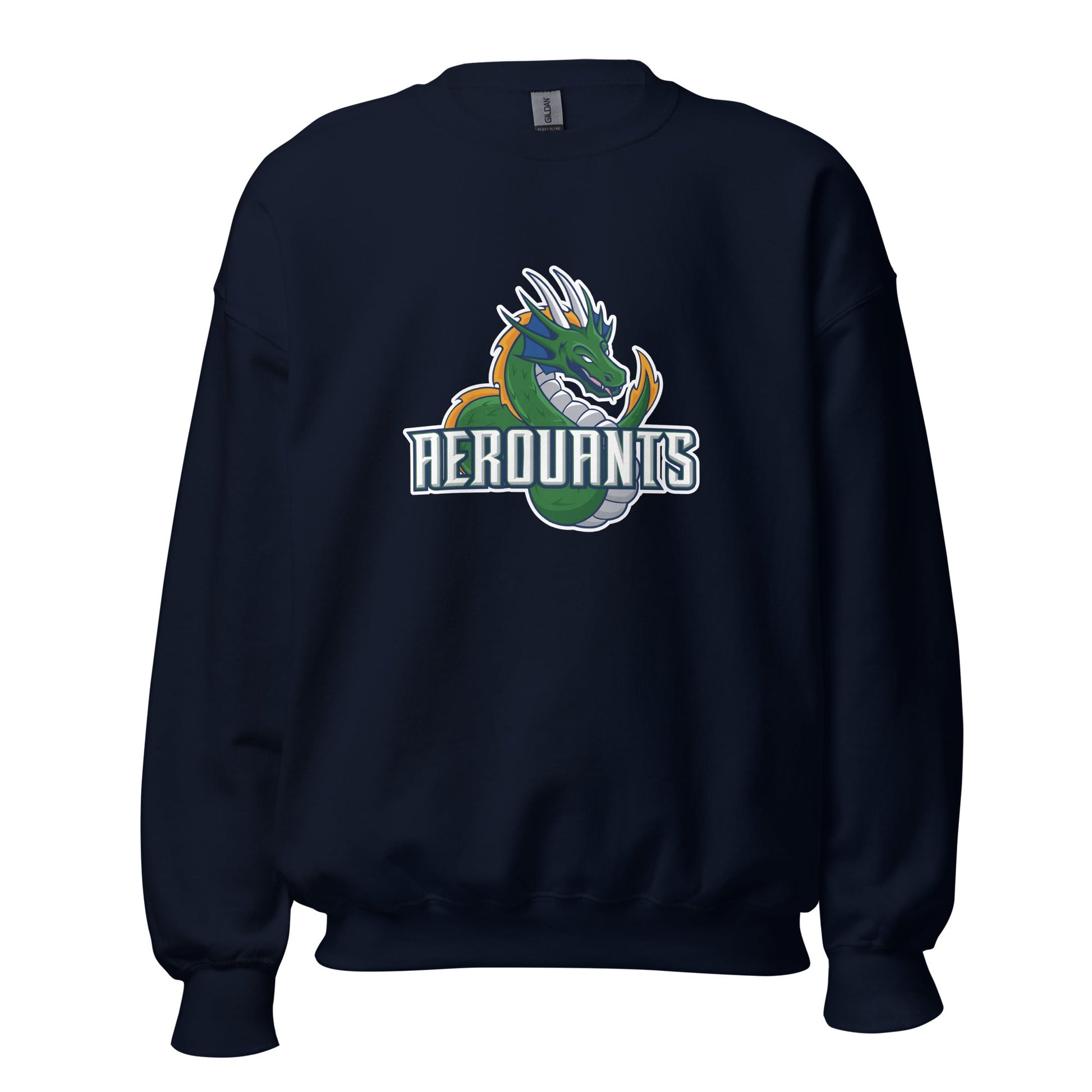 Classic | Sweatshirt | Emerald High School Baseball | Dragon Logo