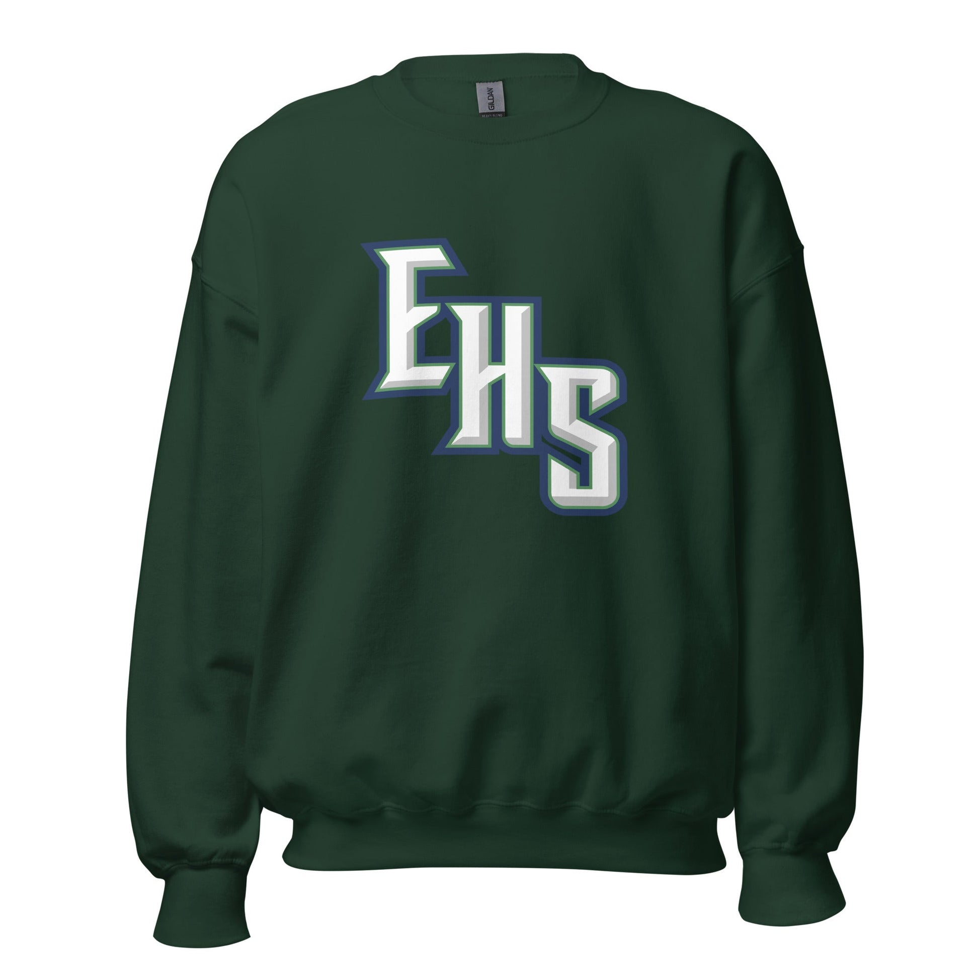 Classic | Sweatshirt | Emerald High School Baseball | EHS Logo