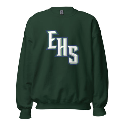 Classic | Sweatshirt | Emerald High School Baseball | EHS Logo