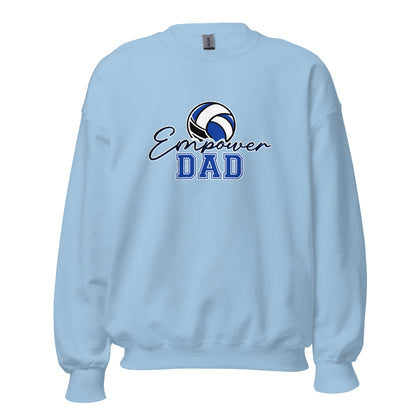 Classic | Sweatshirt | Empower Volleyball Club | Dad Crest Logo