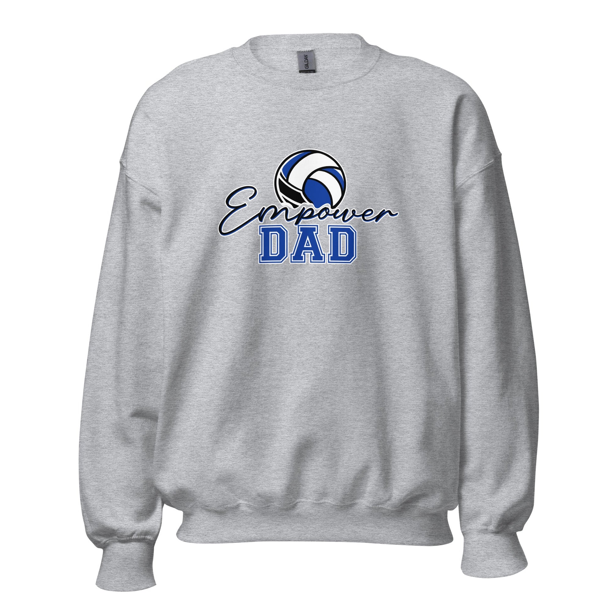 Classic | Sweatshirt | Empower Volleyball Club | Dad Crest Logo