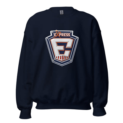 Classic | Sweatshirt | Erie Express Football | E Badge Logo
