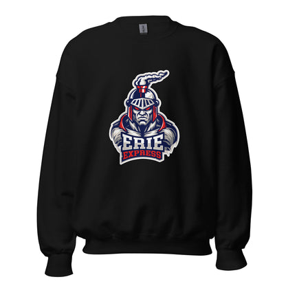 Classic | Sweatshirt | Erie Express Football | Mascot Logo