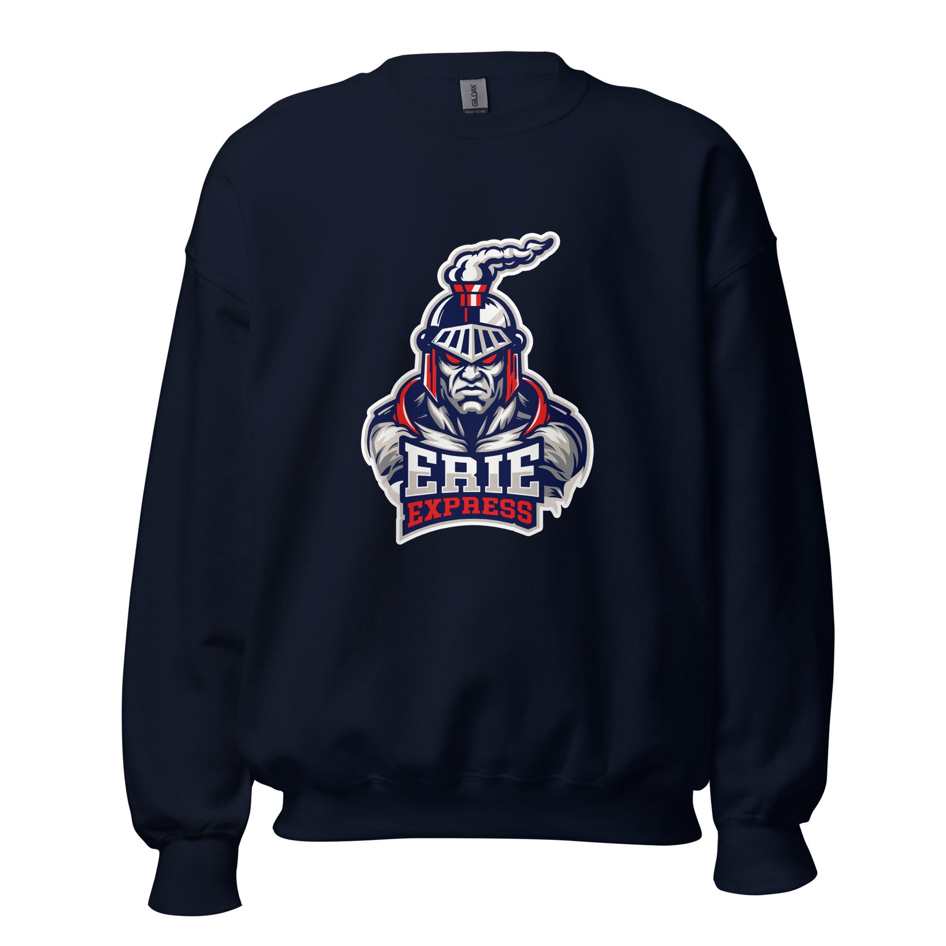 Classic | Sweatshirt | Erie Express Football | Mascot Logo