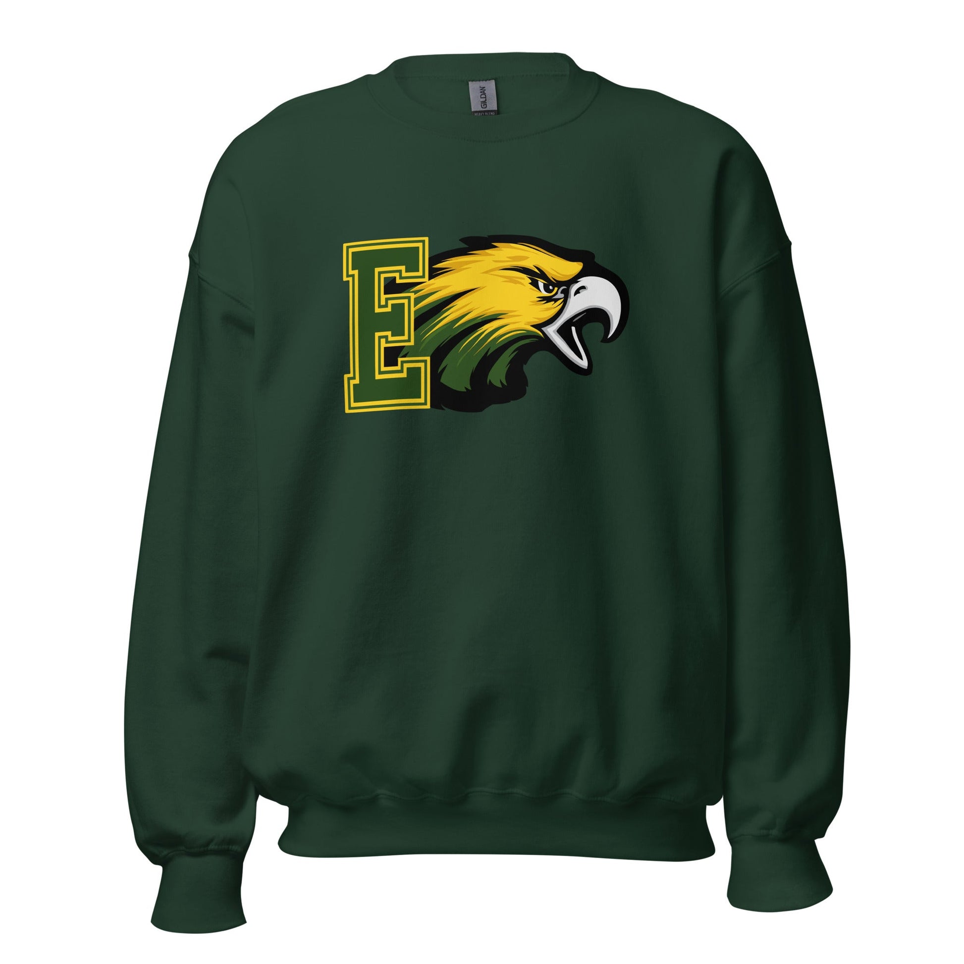 Classic | Sweatshirt | Evergreen Junior High | Mascot Logo
