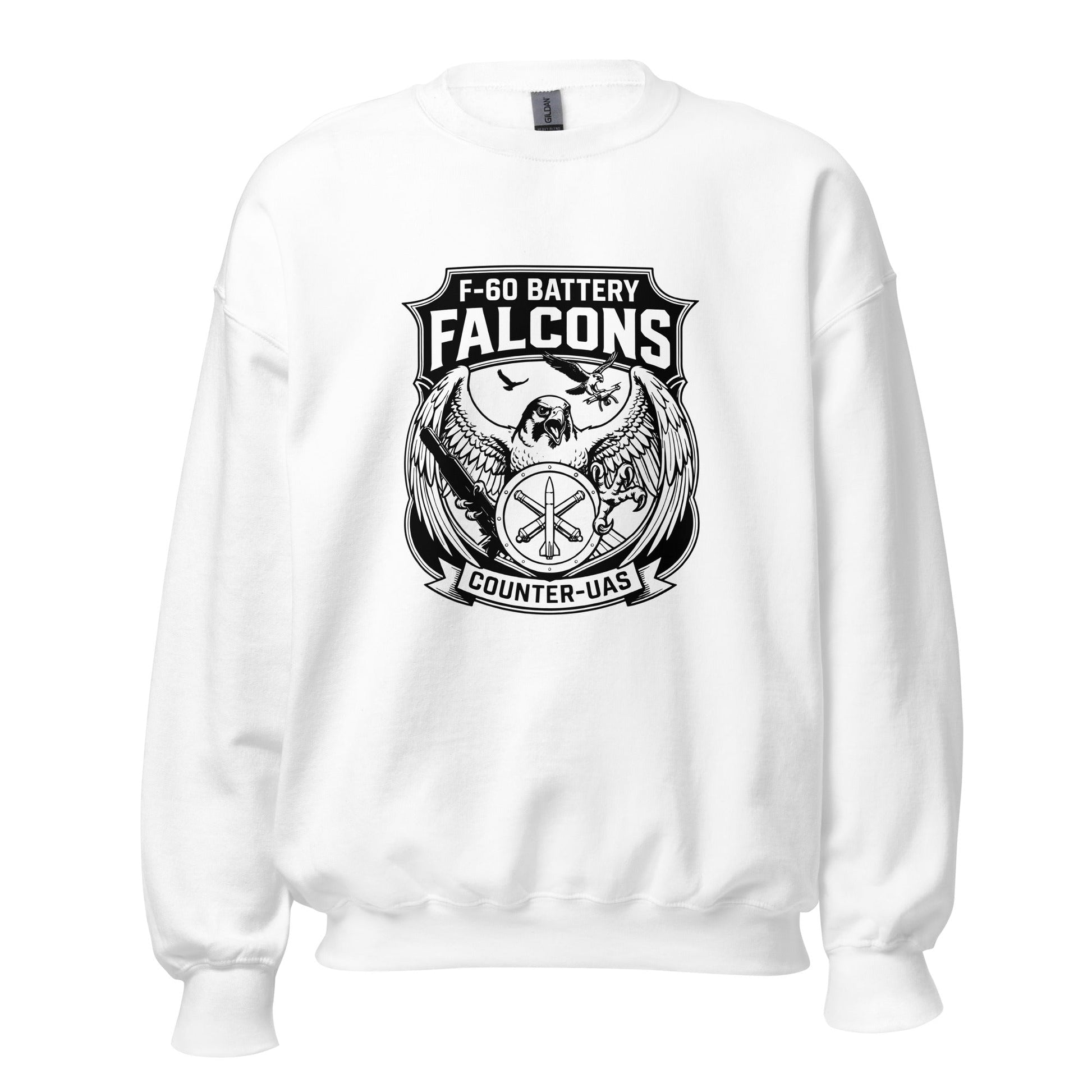 Classic | Sweatshirt | F - 60th ADA | Falcon Shield Logo