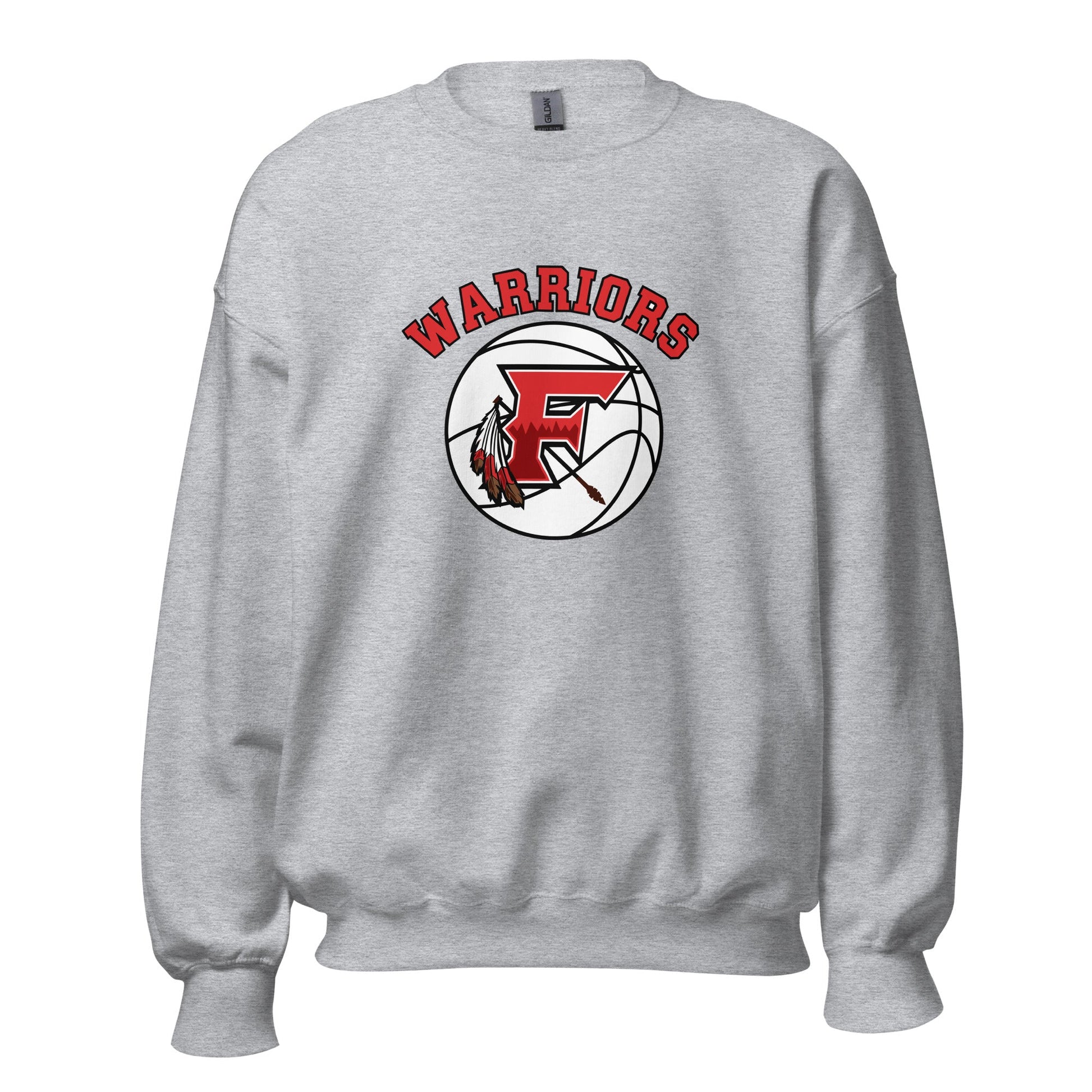 Classic | Sweatshirt | Fallbrook Basketball | Warriors Logo