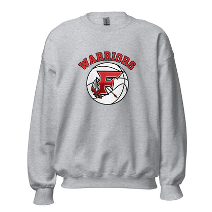 Classic | Sweatshirt | Fallbrook Basketball | Warriors Logo