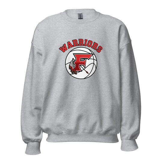 Classic | Sweatshirt | Fallbrook Basketball | Warriors Logo