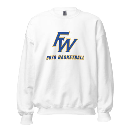 Classic | Sweatshirt | Fayette Ware Boys Basketball | FW Crest Logo