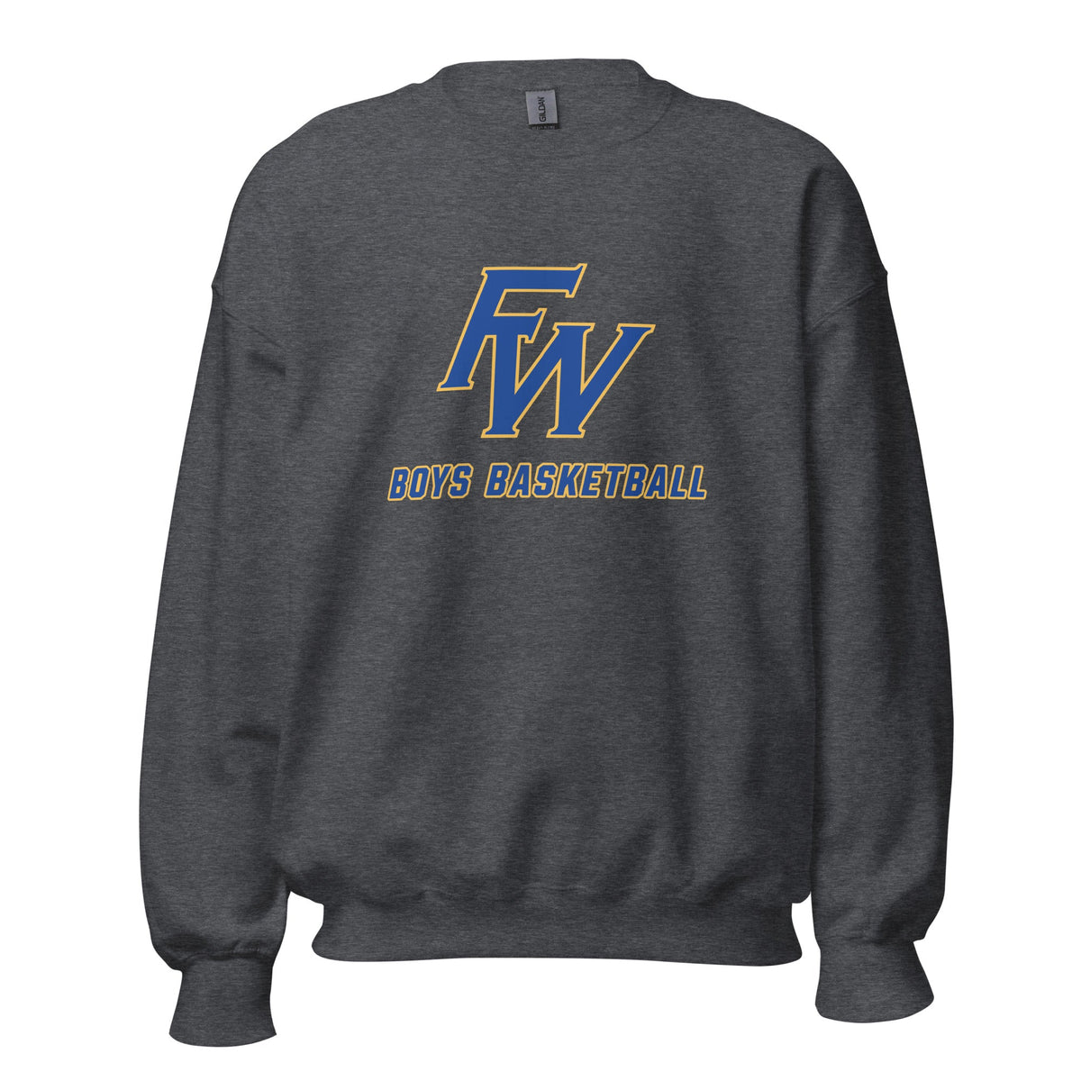 Classic | Sweatshirt | Fayette Ware Boys Basketball | FW Crest Logo